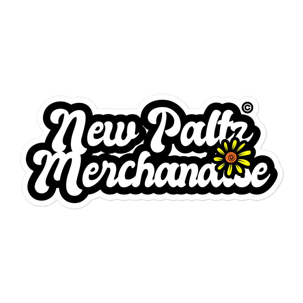 Official Logo sticker - New Paltz Merchandise
