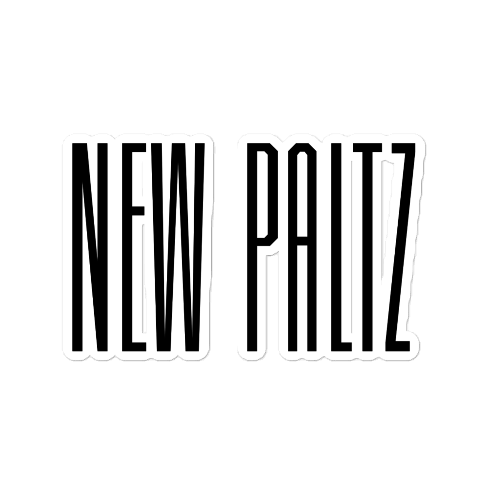 Skinny sticker - New Paltz Merchandise